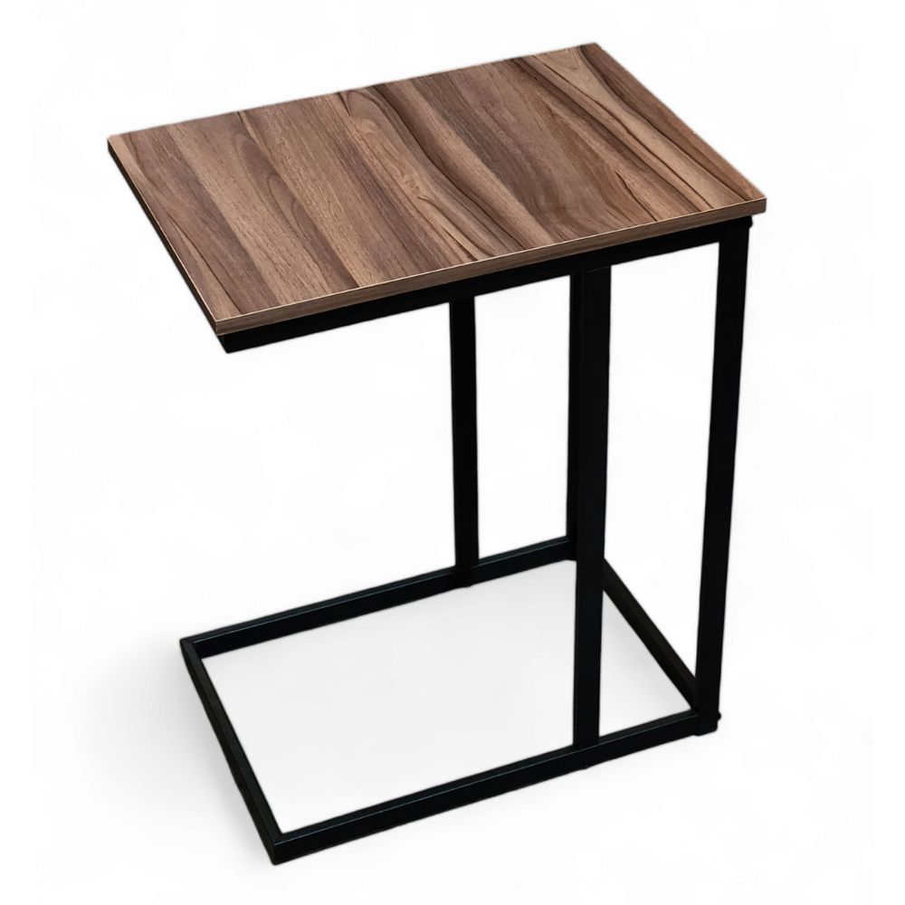 Mesa Auxiliar para sofá La aliada color Nogal