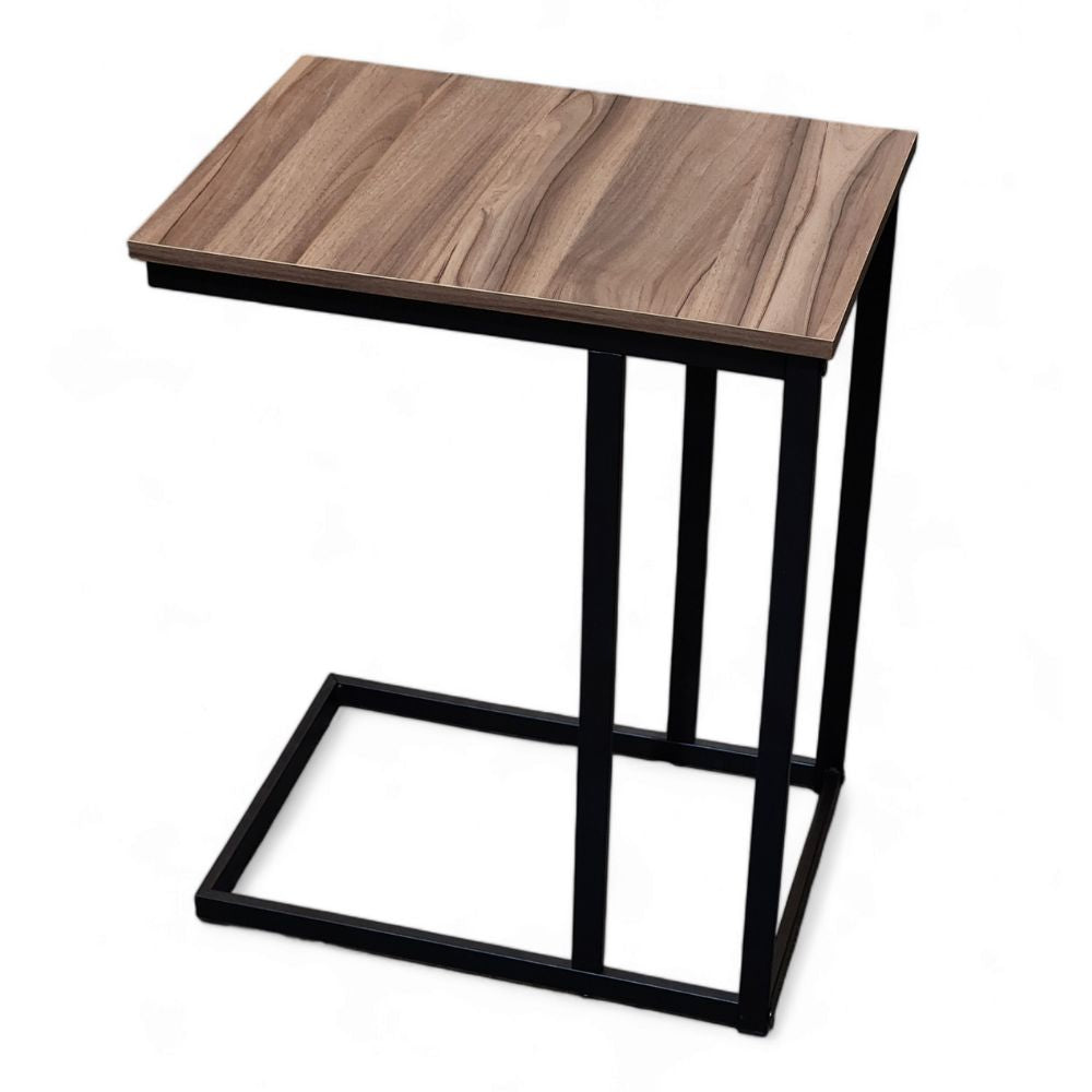 Mesa Auxiliar para sofá La aliada color Nogal