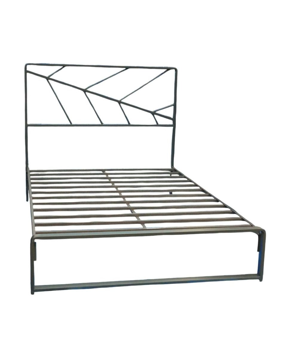 Cama Individual Gante color Gris Oxford