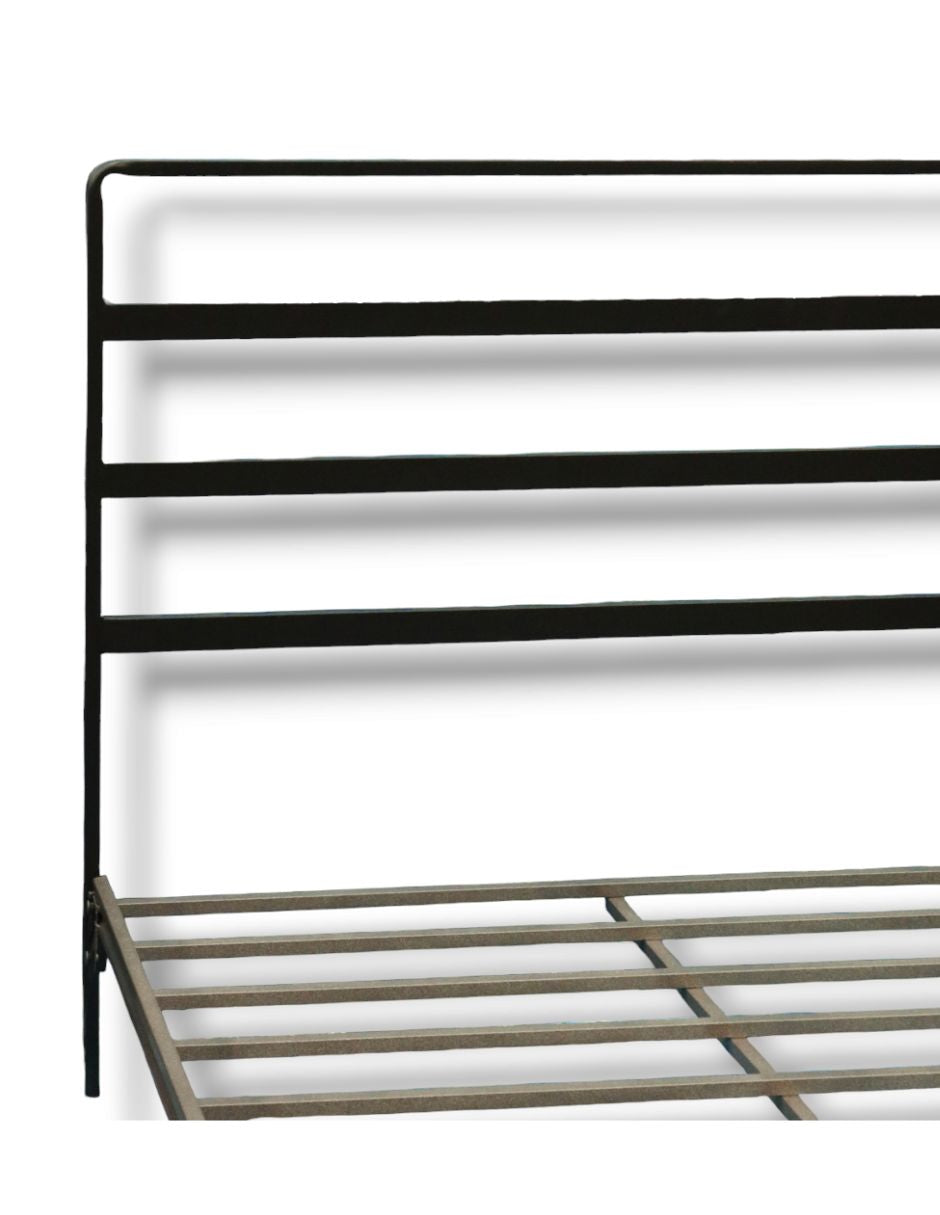 Cama Matrimonial Malaga color Negro