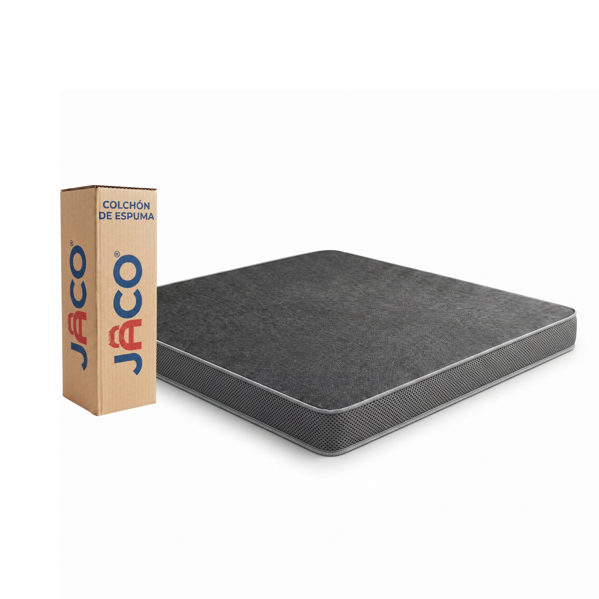 Colchon en caja Essential core color Negro