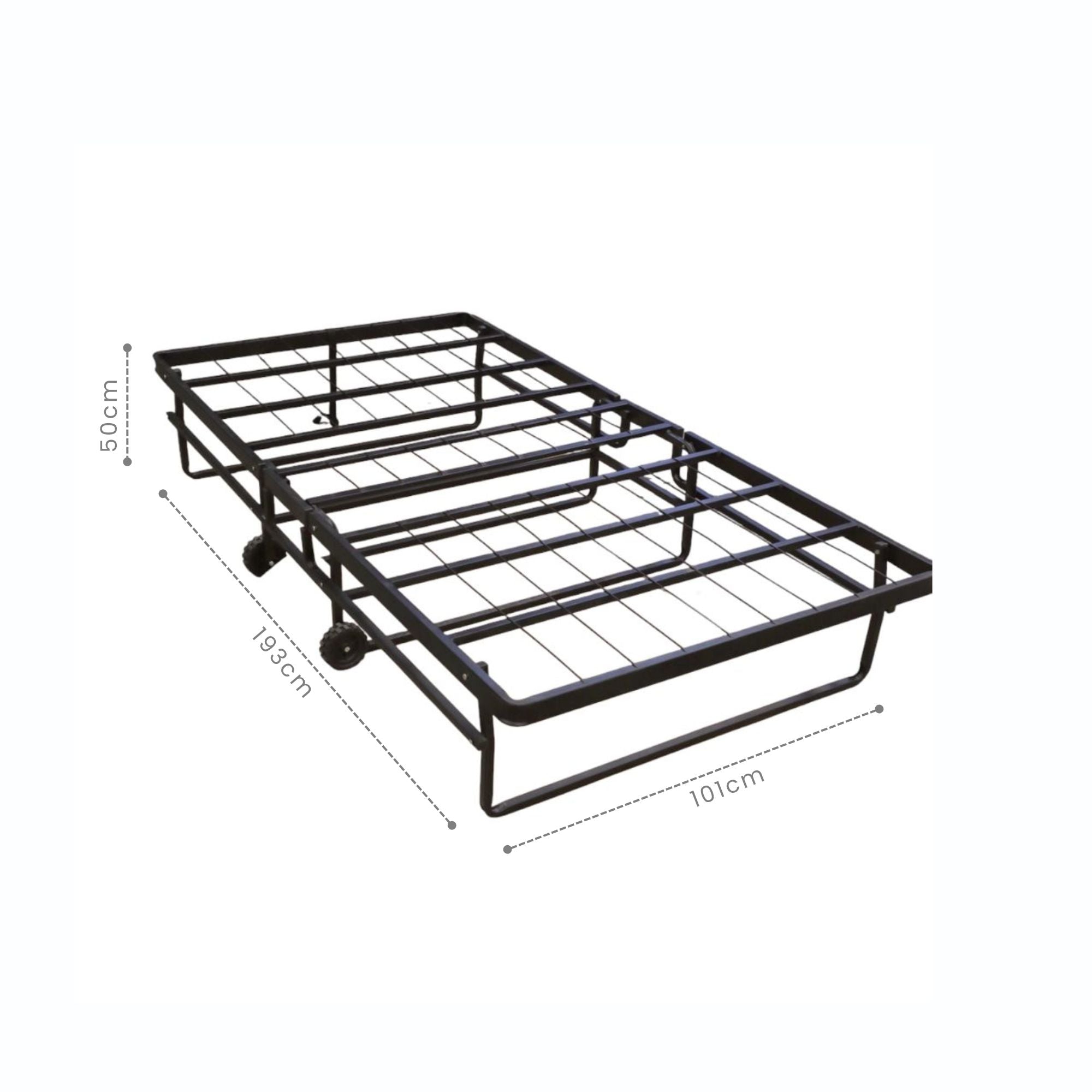Cama Hotelera Individual Morgana color Negro