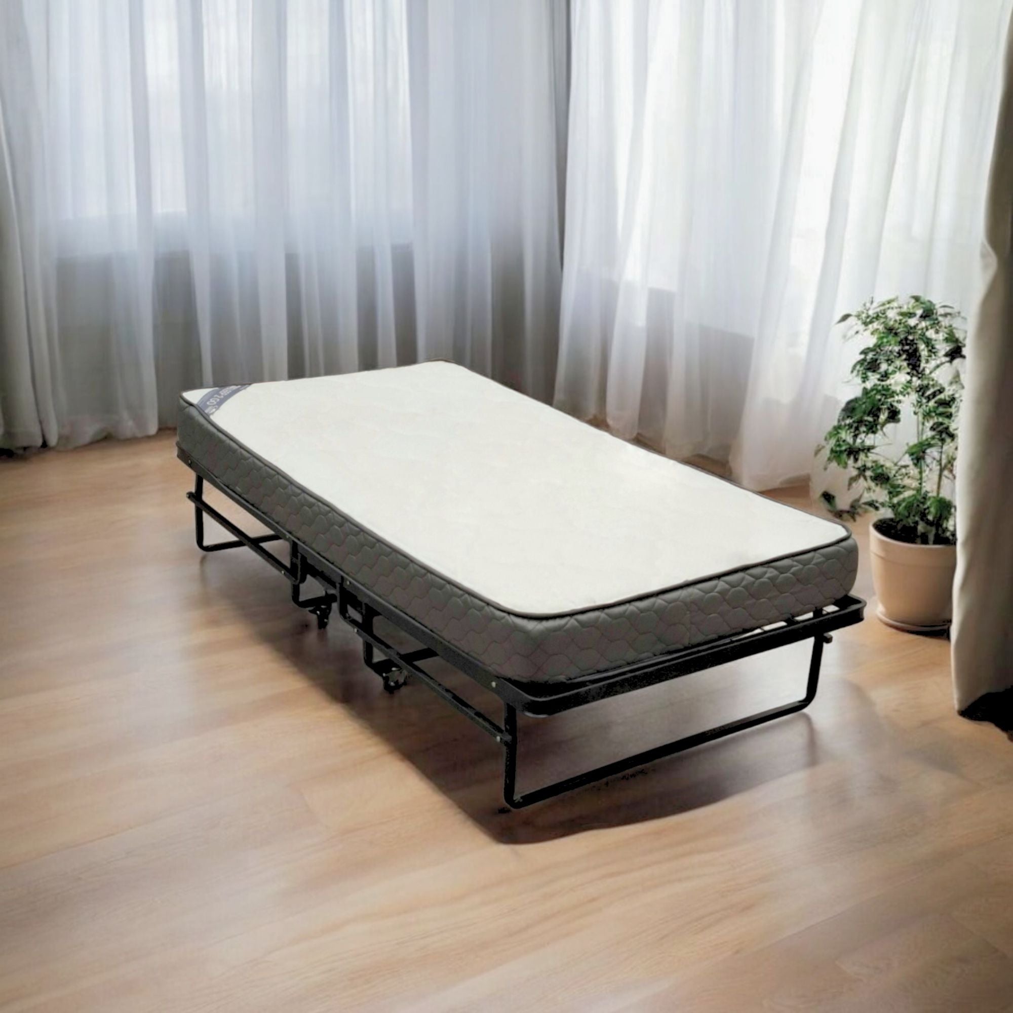 Cama Hotelera Individual Morgana color Negro