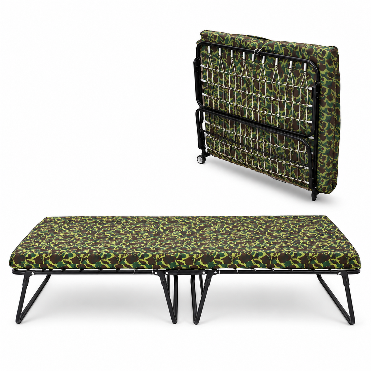 Catre Individual Mark color Verde Militar