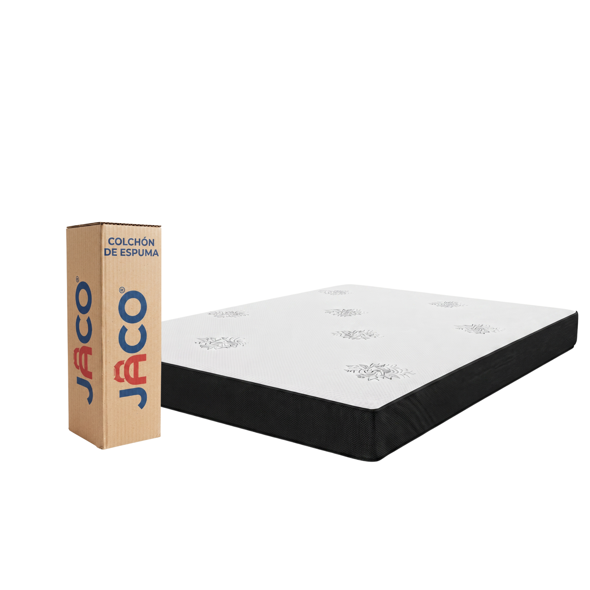 Colchon en caja Comfort plus color Blanco