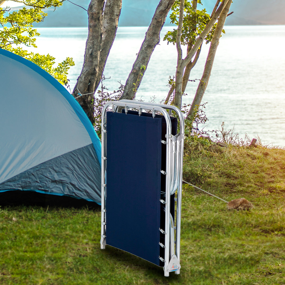 Catre Individual Guevara color Azul