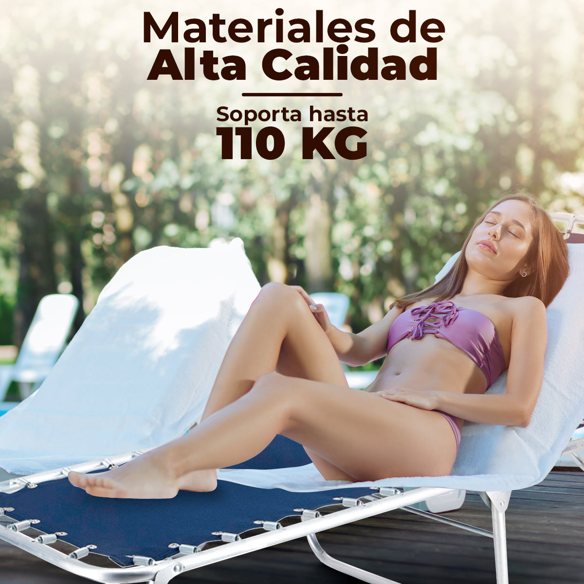 Catre Individual Anthony color Azul Marino