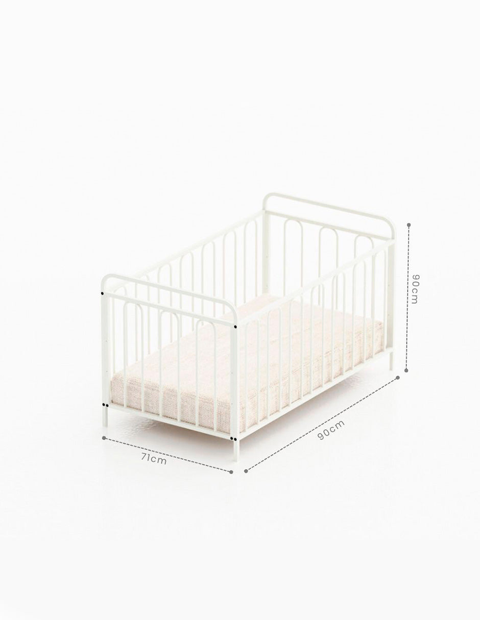 Cuna Ajustable 3 posiciones Bambino color Blanco