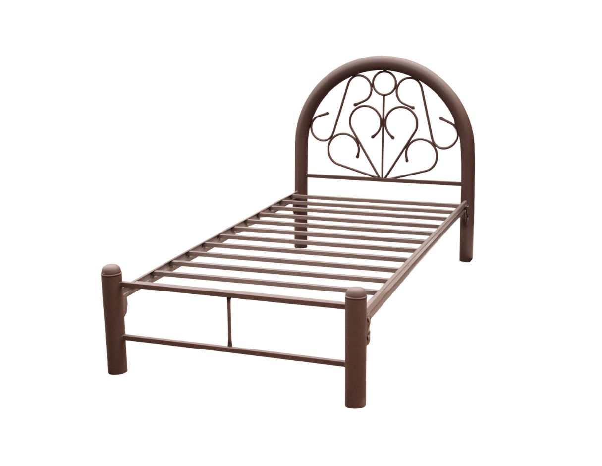 Cama Individual Teka color Chocolate
