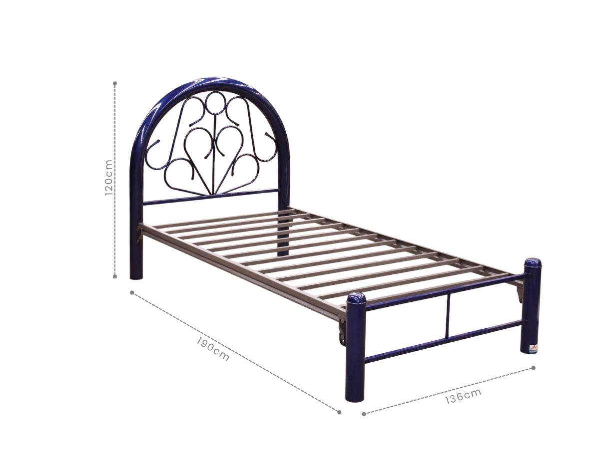 Cama Matrimonial Teka color Azul