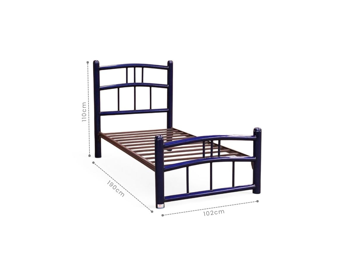 Cama Individual Delhi color Azul