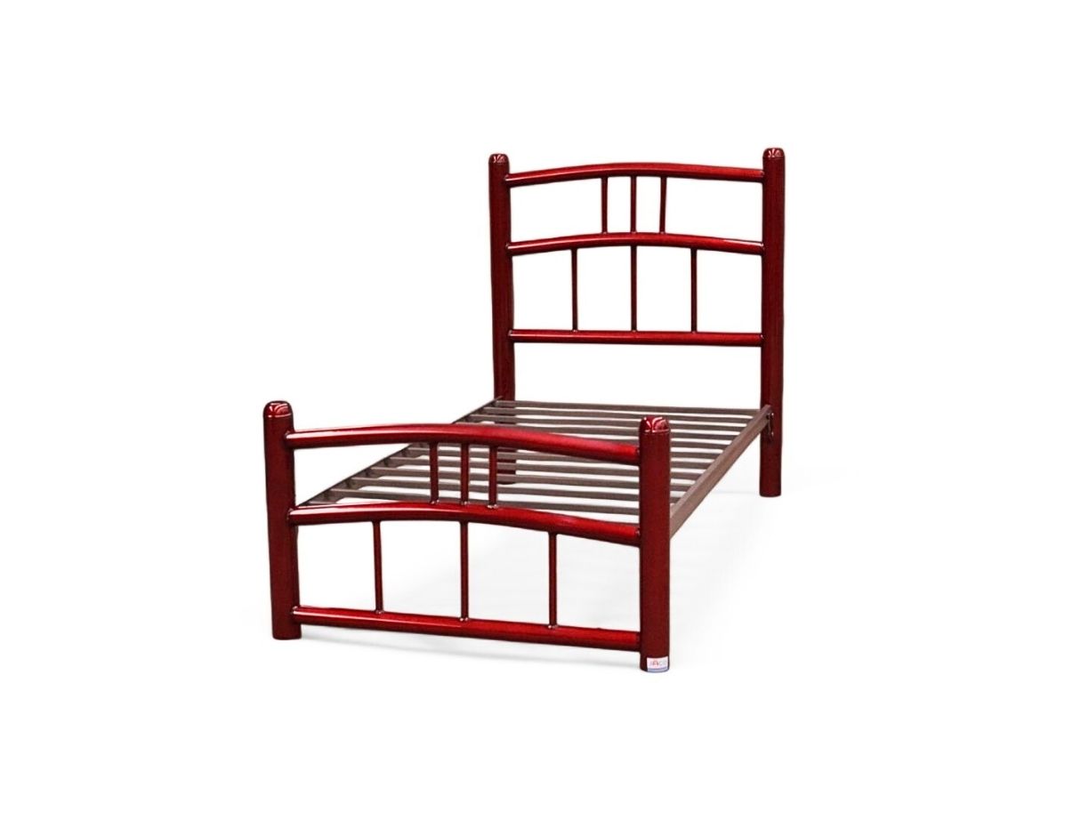 Cama Matrimonial Delhi color Rojo