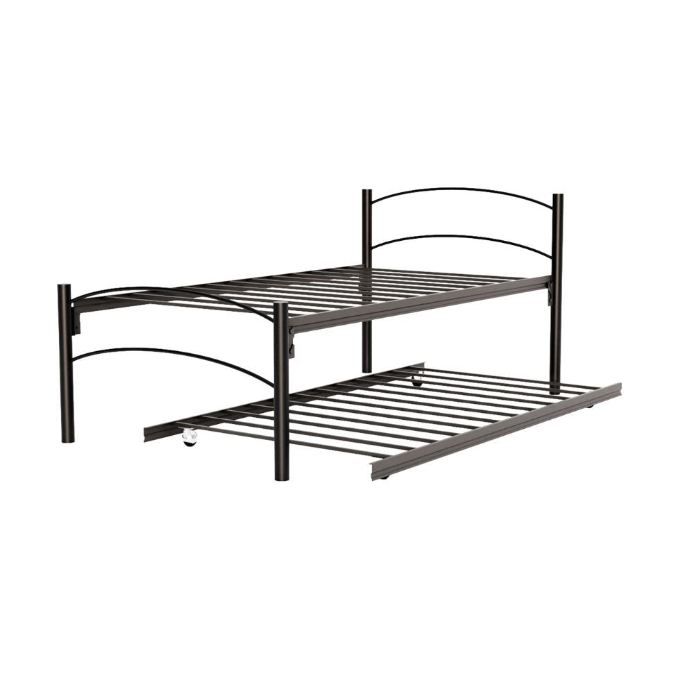 Cama Canguro Individual Jack color Negro