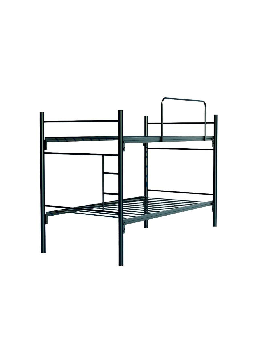 Litera  Matrimonial  Colonia color Negro