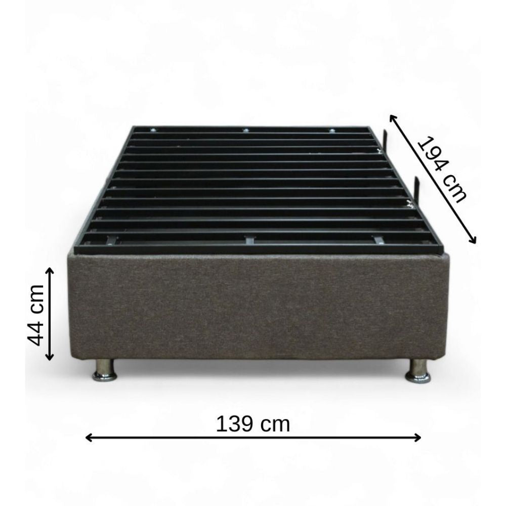 Cama Baul Matrimonial Kennedy color Gris Oxford