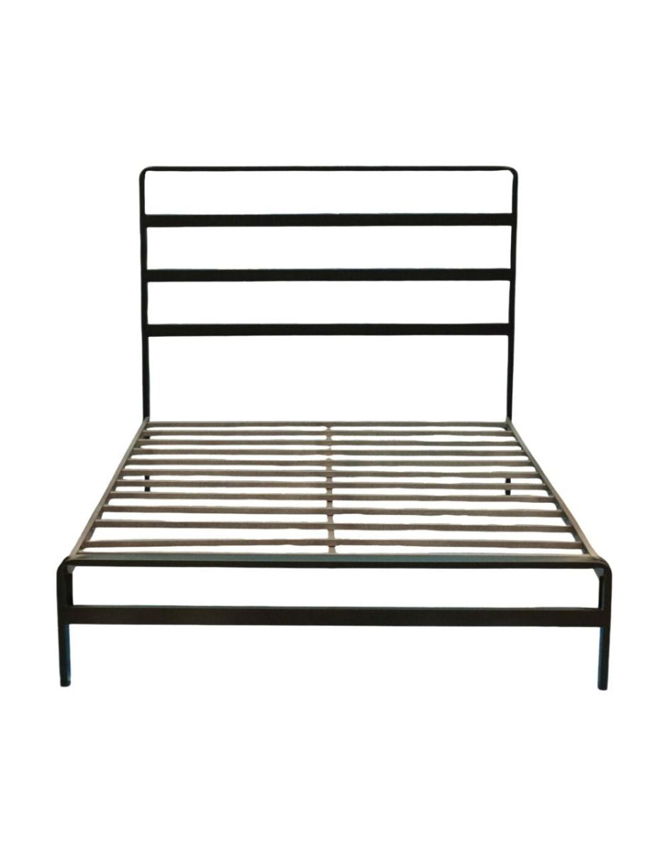 Cama Individual Malaga color Negro