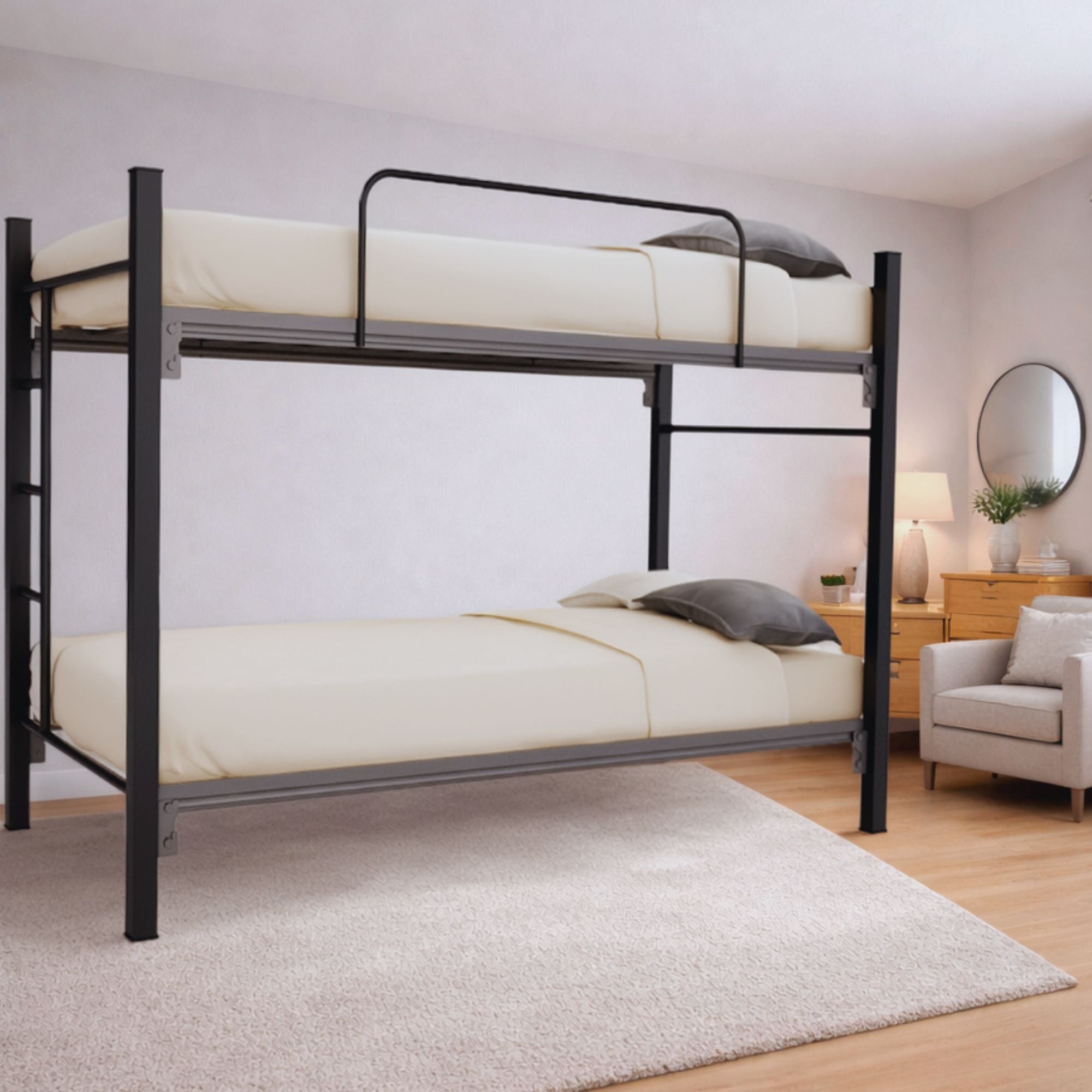Litera Individual Black color Negro