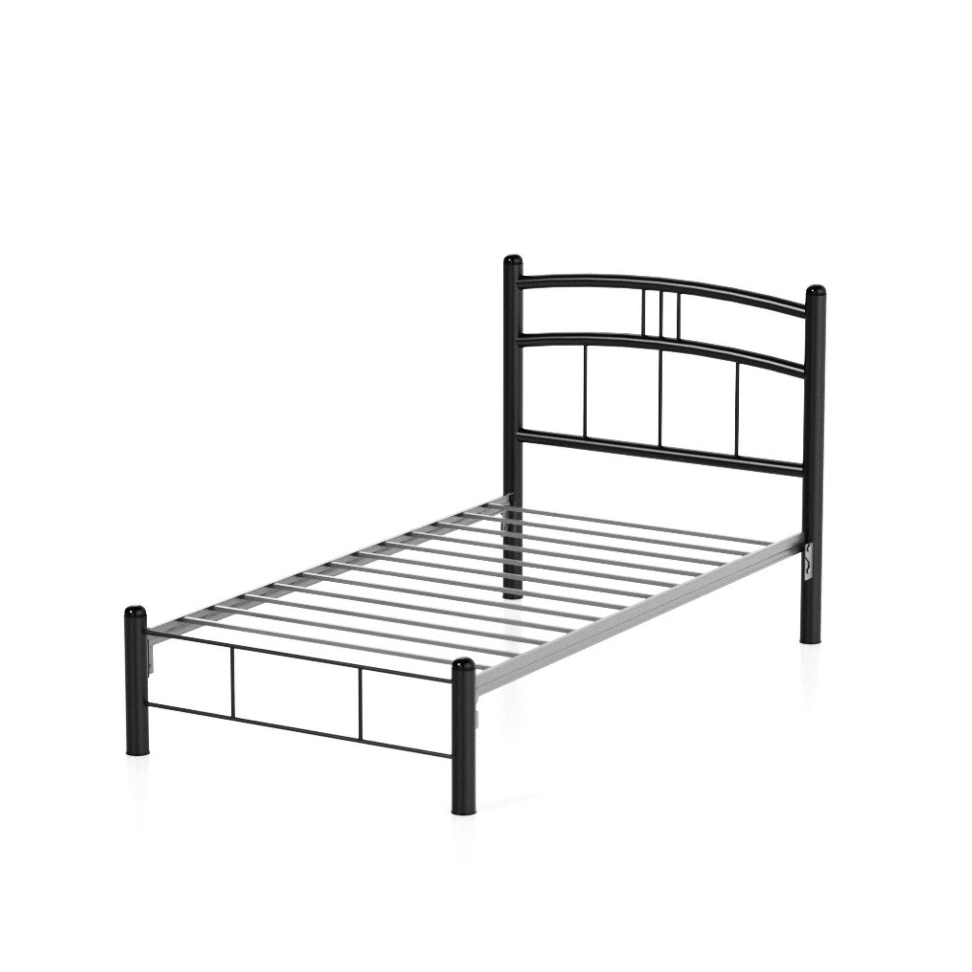 Cama Matrimonial Bombay color Negro