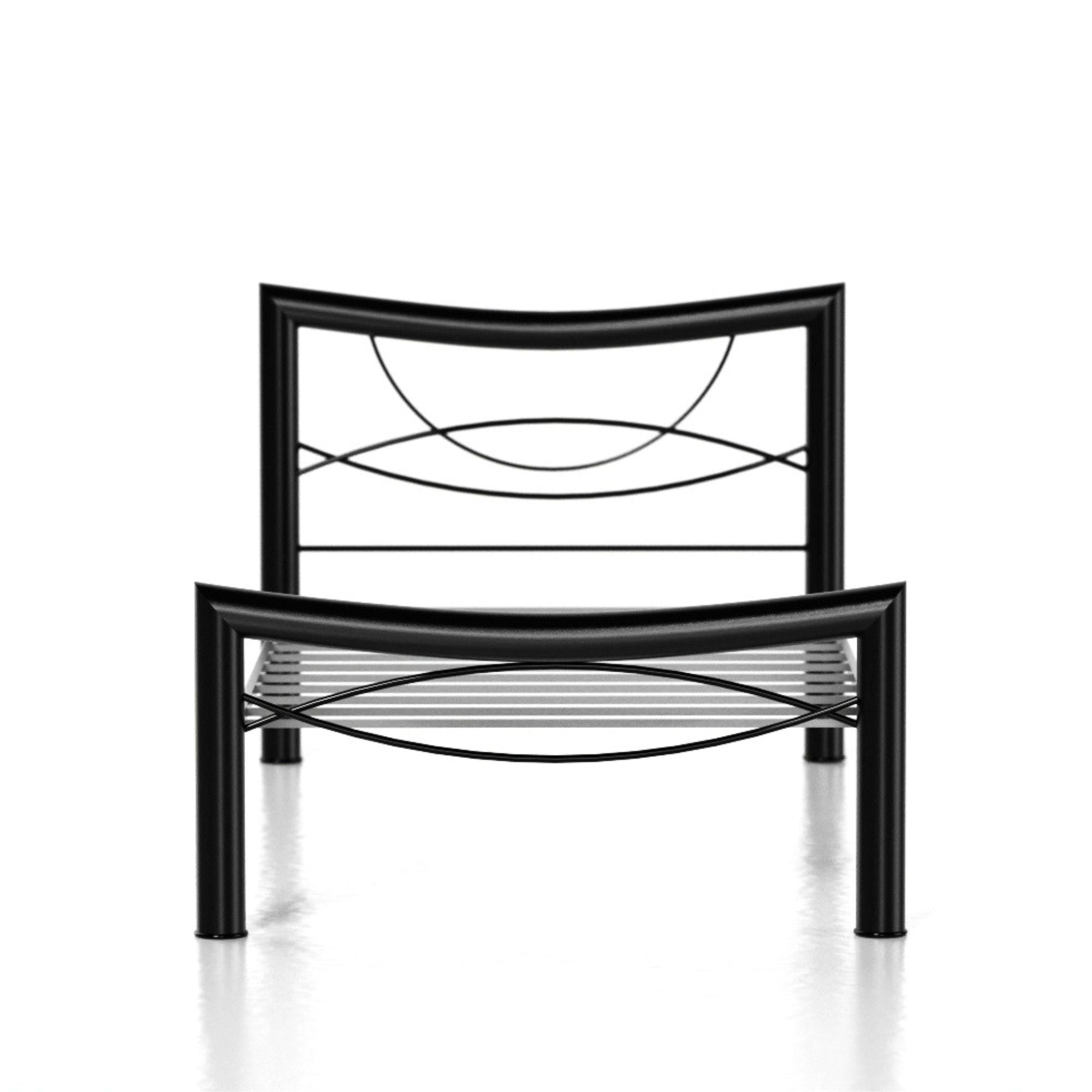 Cama Matrimonial Sueca color Chocolate