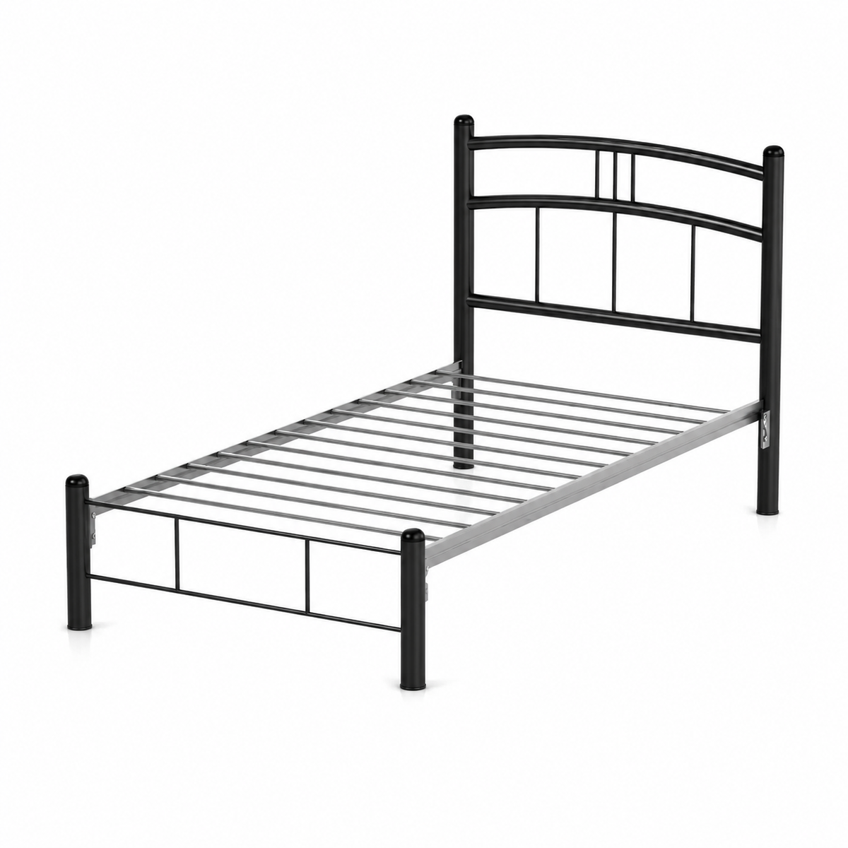 Cama Matrimonial Bombay color Negro