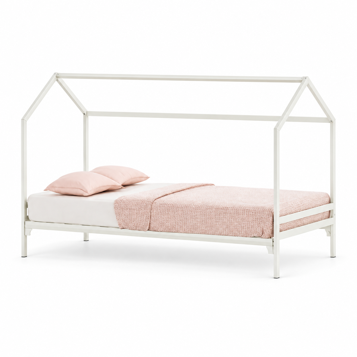Cama Montessori Infantil Individual Luca color Beige