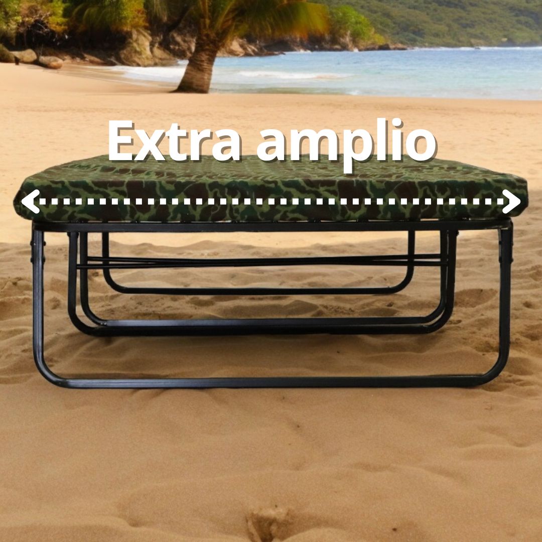 Catre Individual Mark color Verde Militar