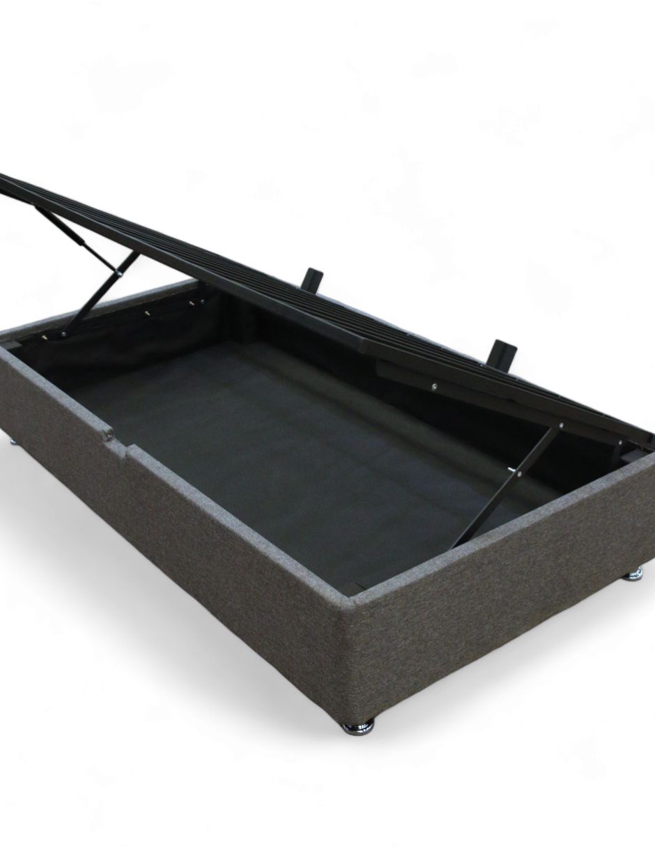 Cama Baul Queen Victoria color Gris Oxford