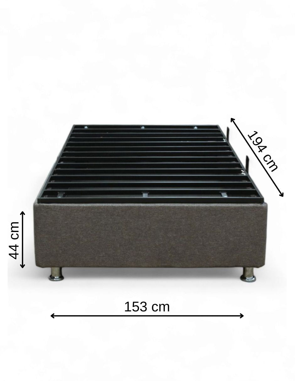 Cama Baul Queen Victoria color Gris Oxford